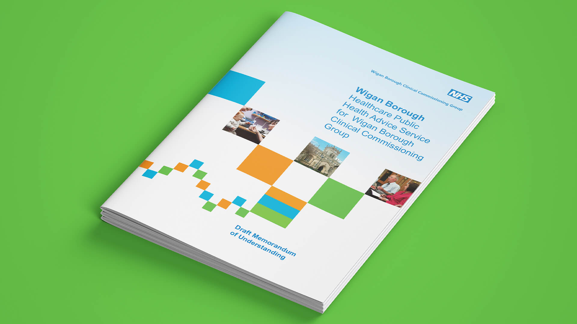 healthcare brochure for local authority