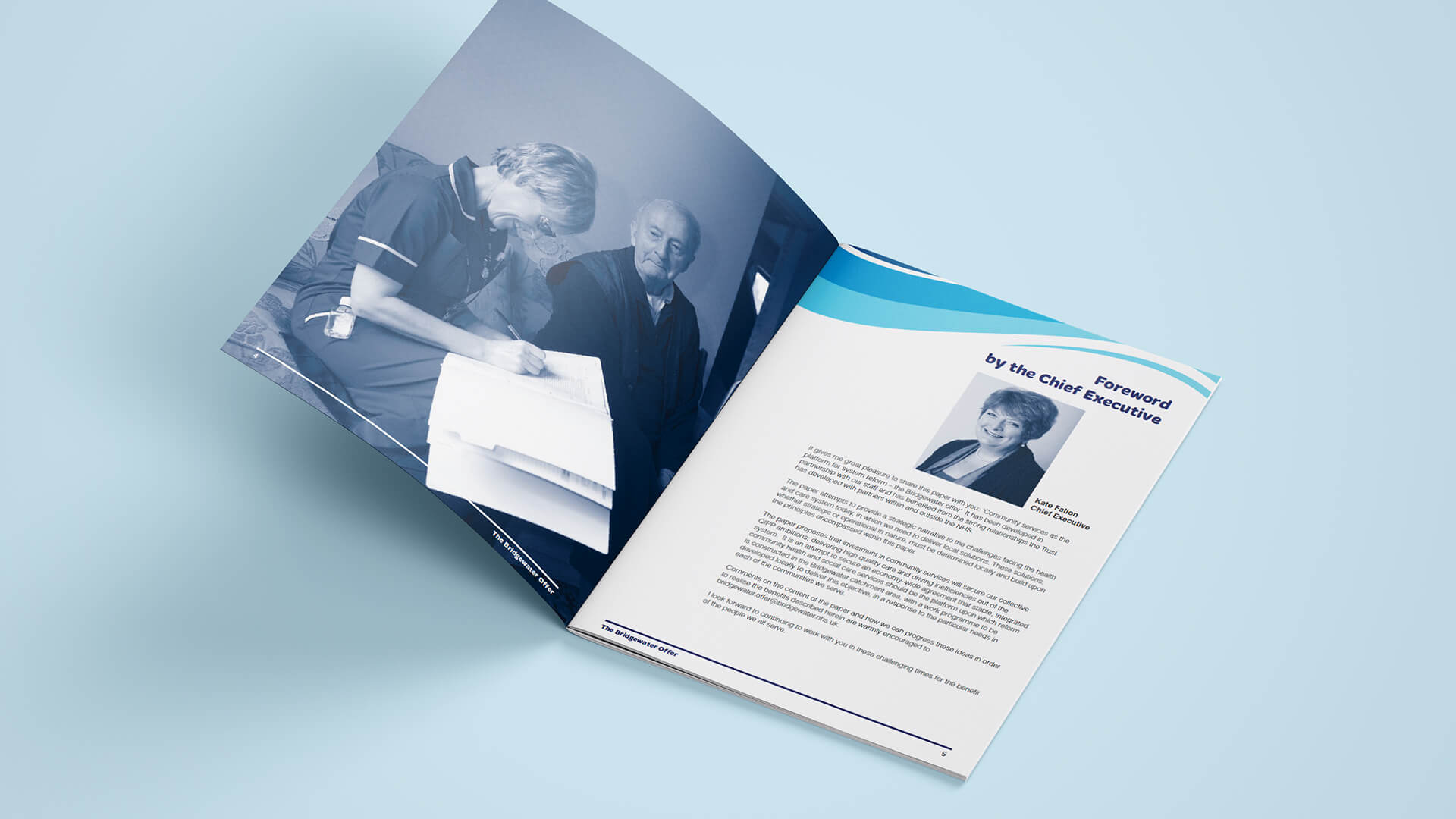 public health brochure design